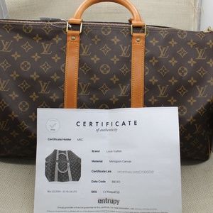 Louis Vuitton VINTAGE Keepall 50 Duffle AUTHENTIC
